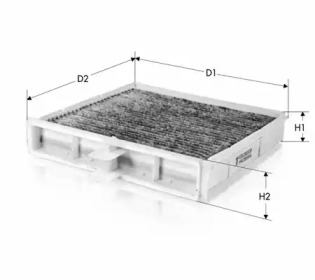 TECNECO FILTERS ck10067c -  Фильтр воздуха в салоне